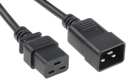 POWER CABLE C19 IEC TO C20 IEC FEM 5m 1.5mm2 137-3361