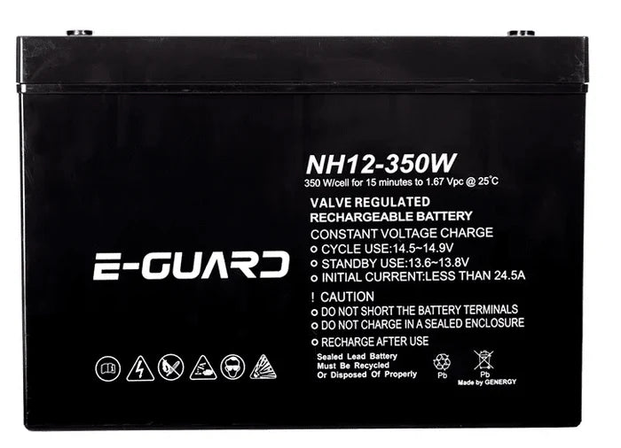 E-GUARD 12V High Rate UPS Battery – 350W Ultra Backup Power
