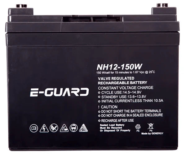 E-GUARD 12V High Rate UPS Battery – 150W Heavy Load Backup