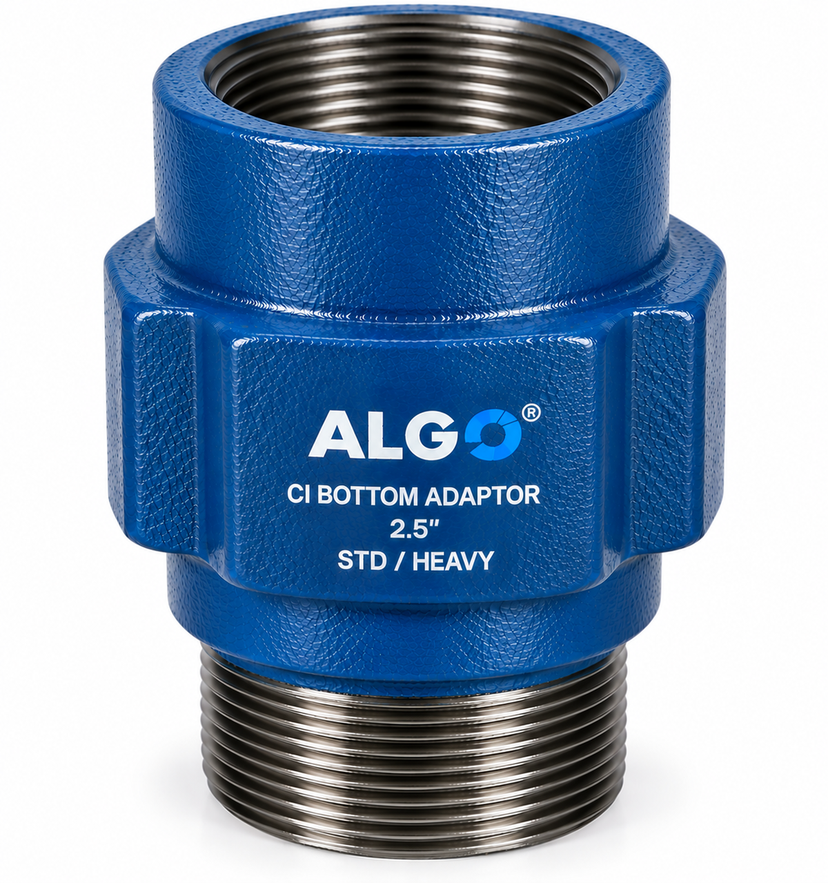 ALGO 2.5" CI Bottom Adaptor – STD / HEAVY