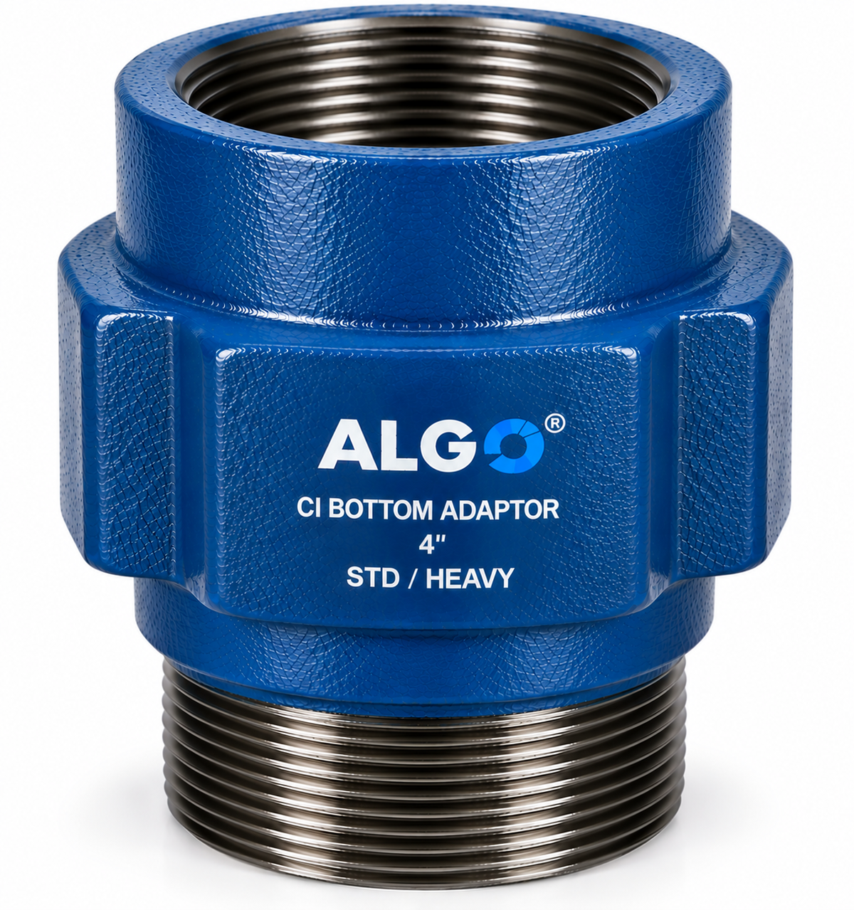 ALGO 4" CI Bottom Adaptor – STD / HEAVY