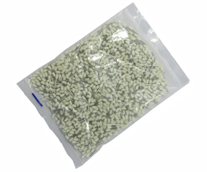 TERMINAL BOOT LACE WHITE TL=16mm 0.5mm2 1K/BAG EVN0510