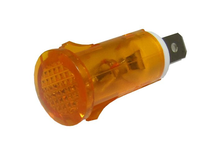 PILOT LIGHT CLIP-ON D=10MM 220V YELLOW K20-T YELLOW
