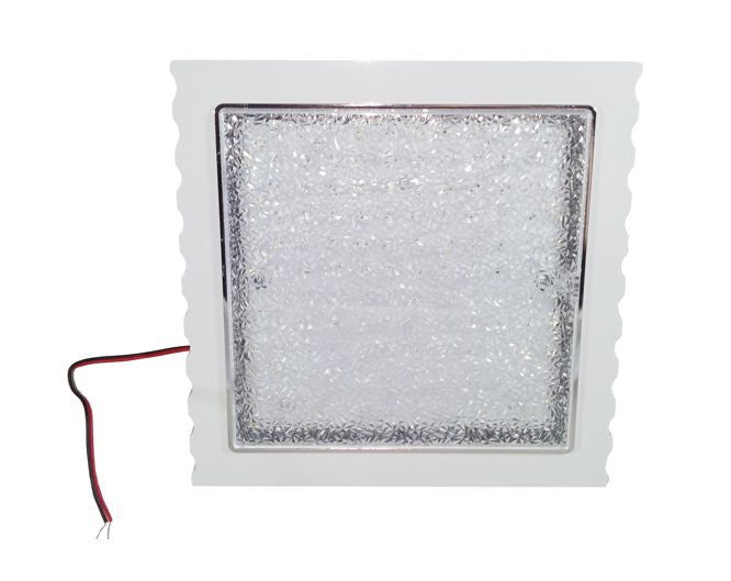 LED LIGHT FITTING 10W 12-24V 250x250mm SURFACE MOUNT KNLED-CS-M