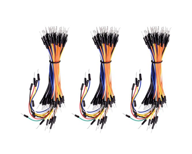 JUMPER LEADS 80-210mm PLUG-PLUG 3xSET 195-PCS M/C KS0333