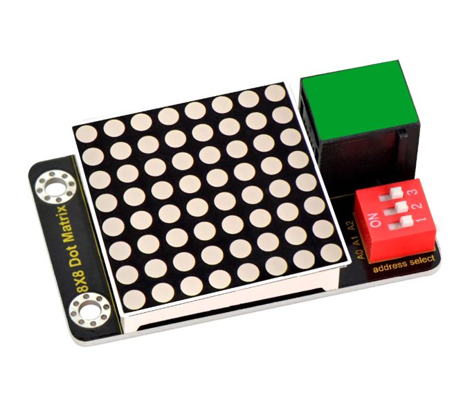 DISP LED DOTS MATRIX 8x8 ADRESSABLE MODULE EASY-PLUG KS0395