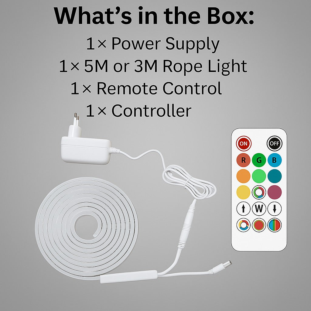 BNETA IoT Smart Neon Rope Light – 5M