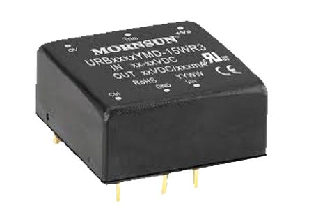 DC-DC CONVERTER DIL I=48 O=12V 15W URB4812YMD-15WR3