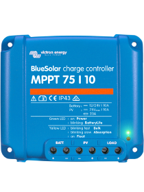 Victron BlueSolar MPPT 75/10 Solar Charge Controller (12/24 V – 10 A)