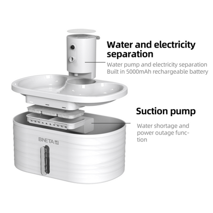 BNETA W4 Automated Battery Pet Water Fountain