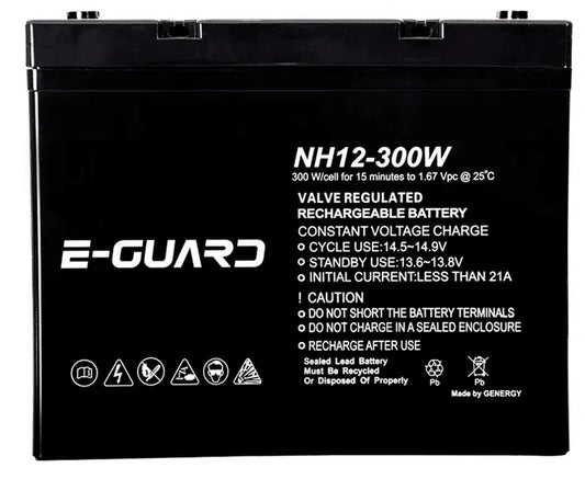 E-GUARD 12V High Rate UPS Battery – 300W Extreme Load Backup
