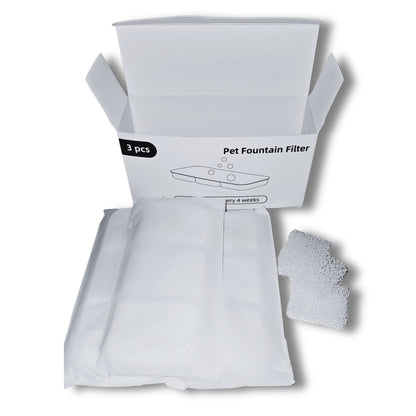 BNETA W4 Pet Fountain Filter – 3PCS Pack