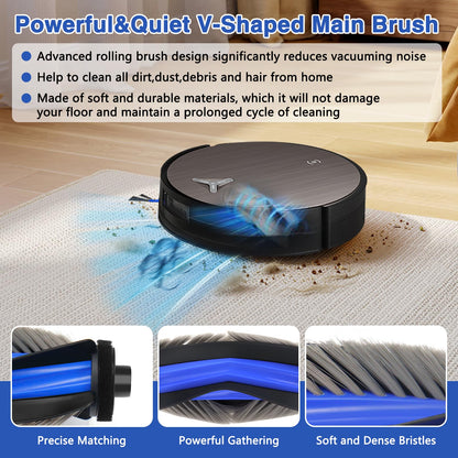 ECOVACS DEEBOT ZeroTangle 3.0 Anti-Tangle Main Brush – For X11 PRO OMNI & T80S PRO OMNI
