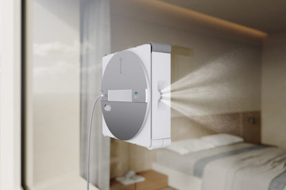 ECOVACS WINBOT W3 OMNI Robot Window Cleaner – Vortex Wash and WIN-SLAM 5.0 Sensor Detection