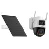 IMOU AOV Dual 5MP+5MP 4G & Wi-Fi PT Battery Security Camera with 8W Solar Panel