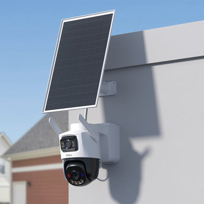 IMOU AOV Dual 5MP+5MP 4G & Wi-Fi PT Battery Security Camera with 8W Solar Panel