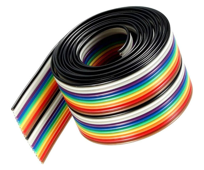 FLAT RIBBON CABLE COLOUR 26W AWG28-26C