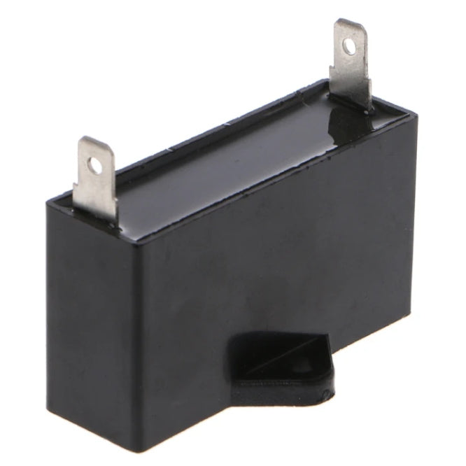 CAPACITOR C/FAN MOTOR 6.8uF 250VAC PUSH ON CBB61B-6.8UF-250VAC