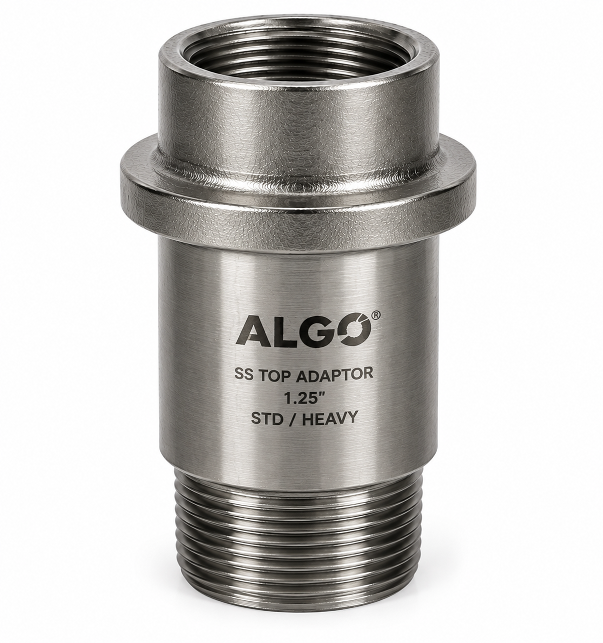 ALGO 1.25" SS Top Adaptor – STD / HEAVY