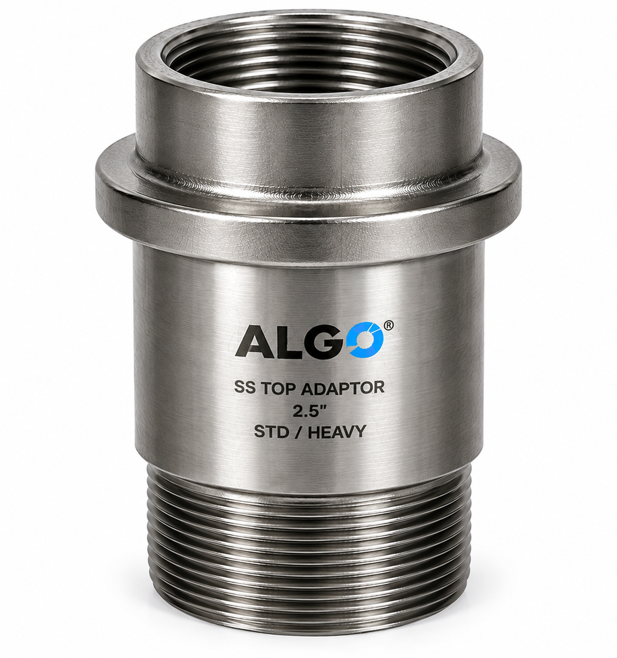 ALGO 2.5" SS Top Adaptor – STD / HEAVY