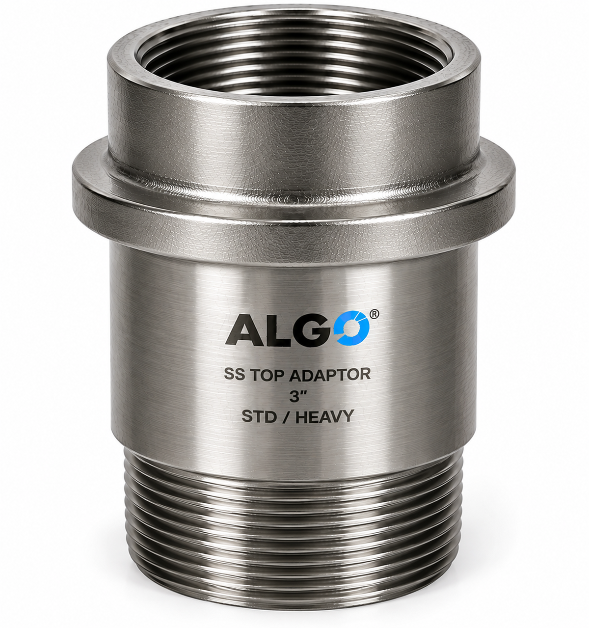 ALGO 3" SS Top Adaptor – STD / HEAVY