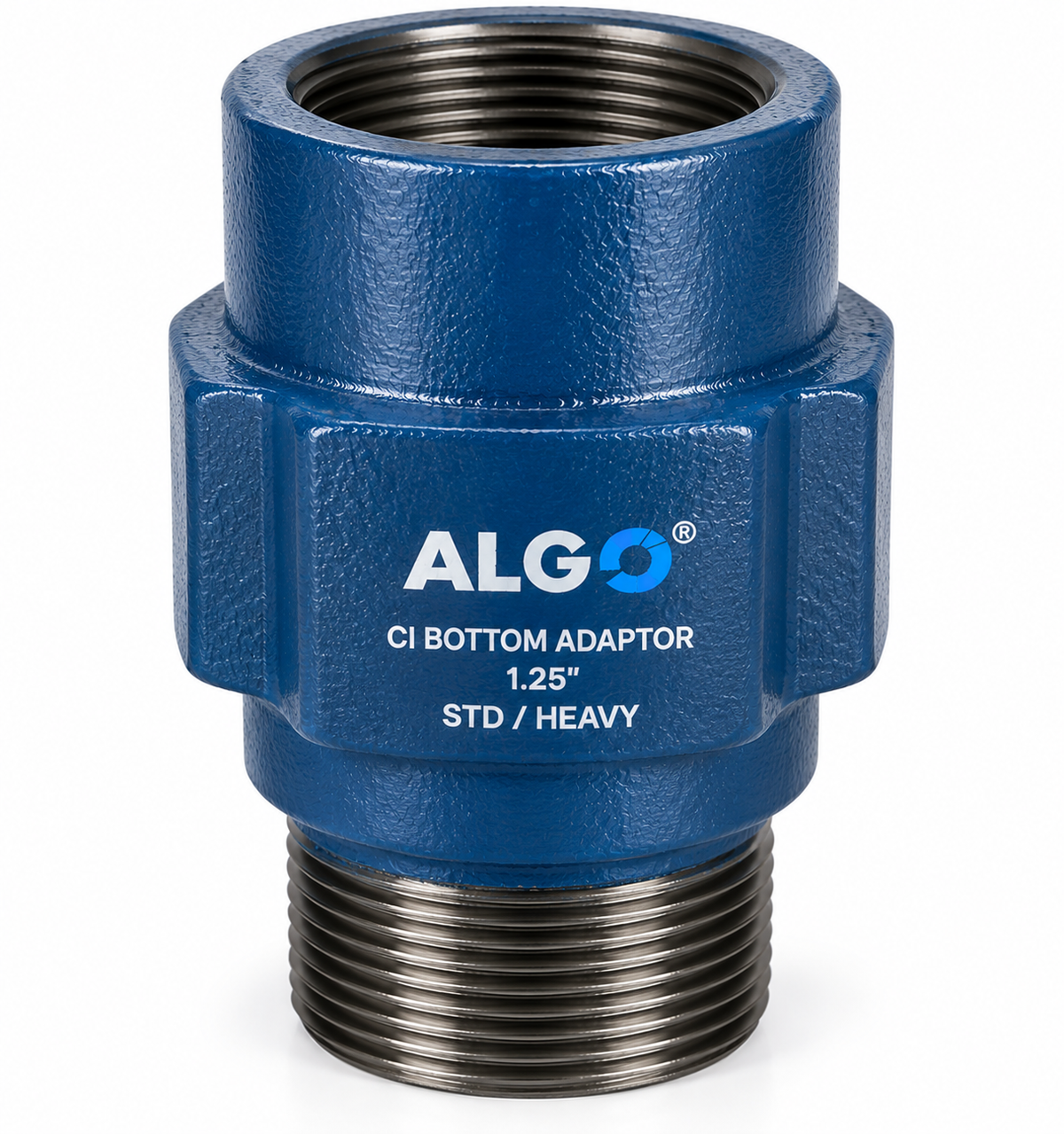 ALGO 1.25" CI Bottom Adaptor – STD / HEAVY