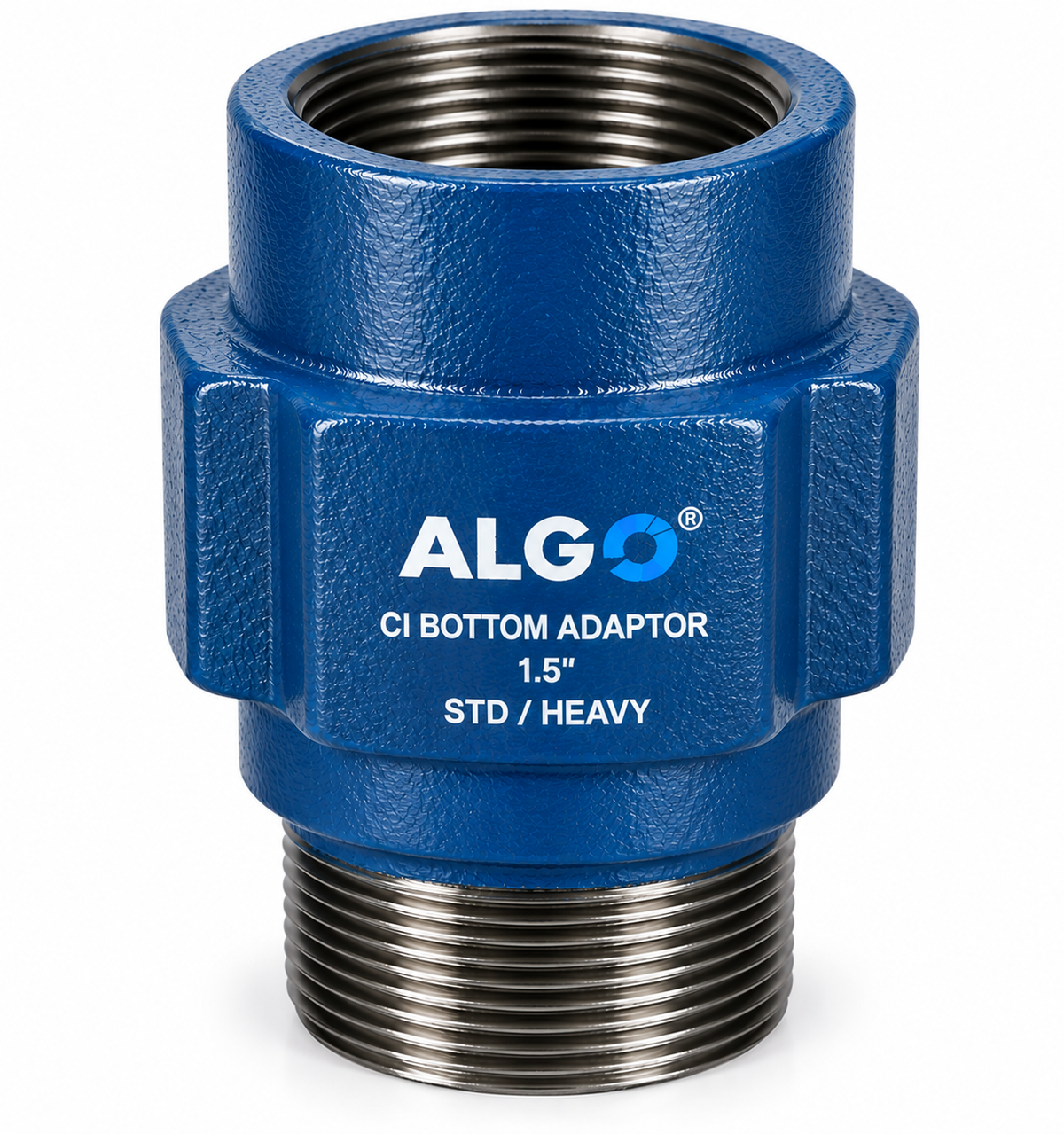 ALGO 1.5" CI Bottom Adaptor – STD / HEAVY