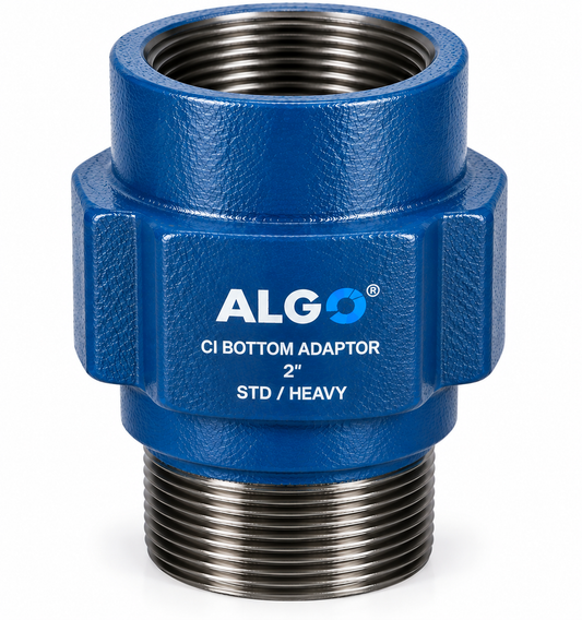 ALGO 2" CI Bottom Adaptor – STD / HEAVY