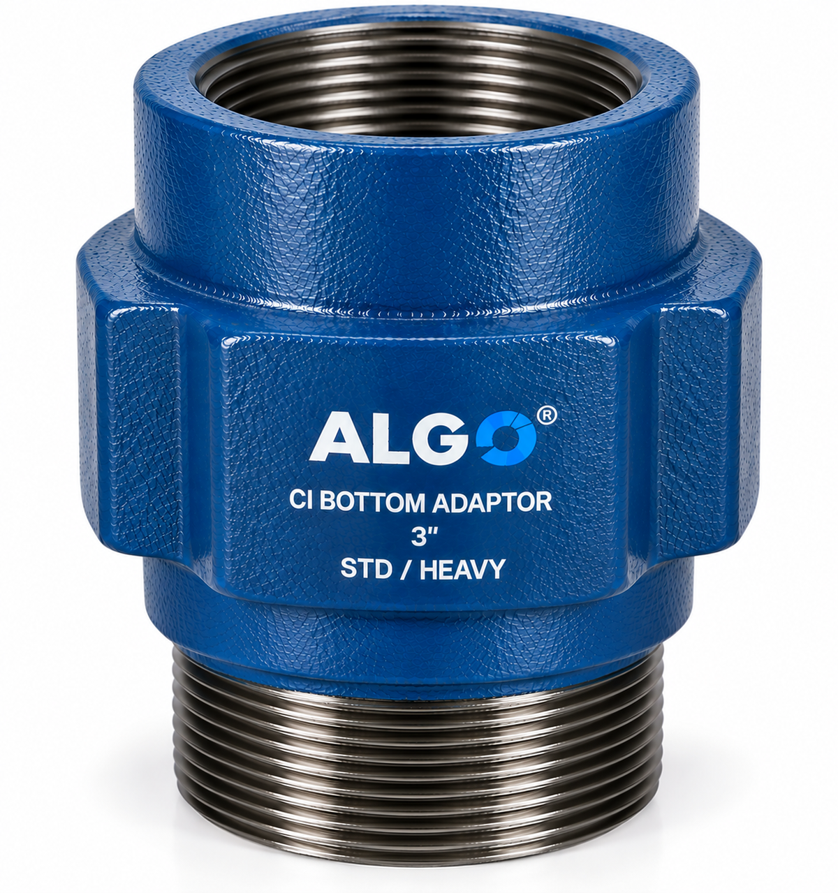ALGO 3" CI Bottom Adaptor – STD / HEAVY