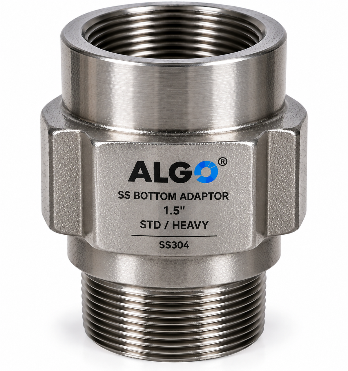 ALGO 1.5" SS Bottom Adaptor – STD / HEAVY