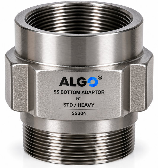 ALGO 5" SS Bottom Adaptor – STD / HEAVY