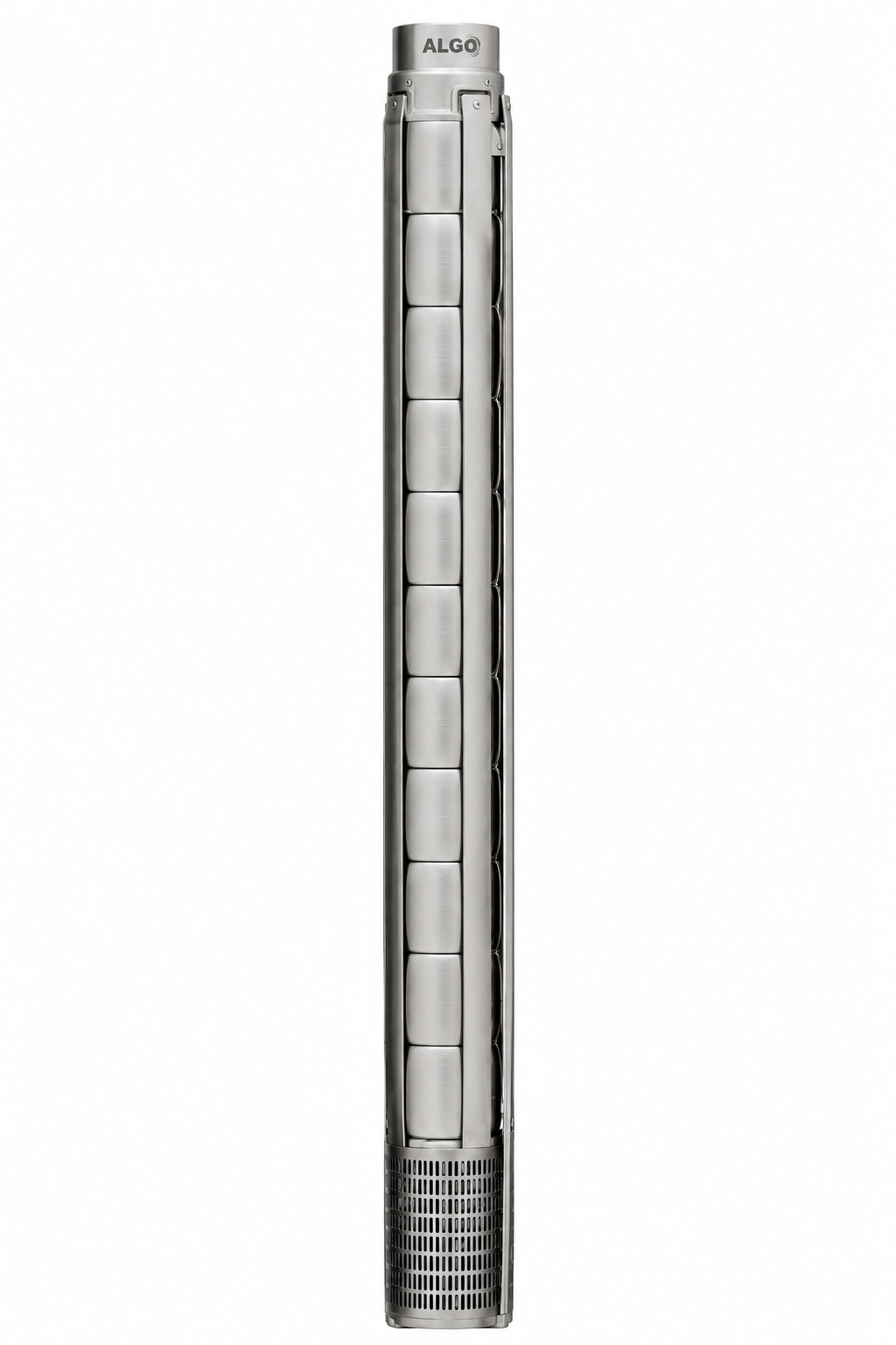 ALGO 8PS-77/4-6 – X-ALINOX 8" Stainless Steel Submersible Pump End