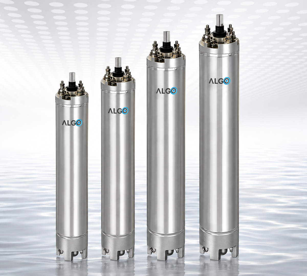 ALGO A6SF-220T5 – AQUA Series 6" Water Filled Three-Phase Submersible Motor – 525V