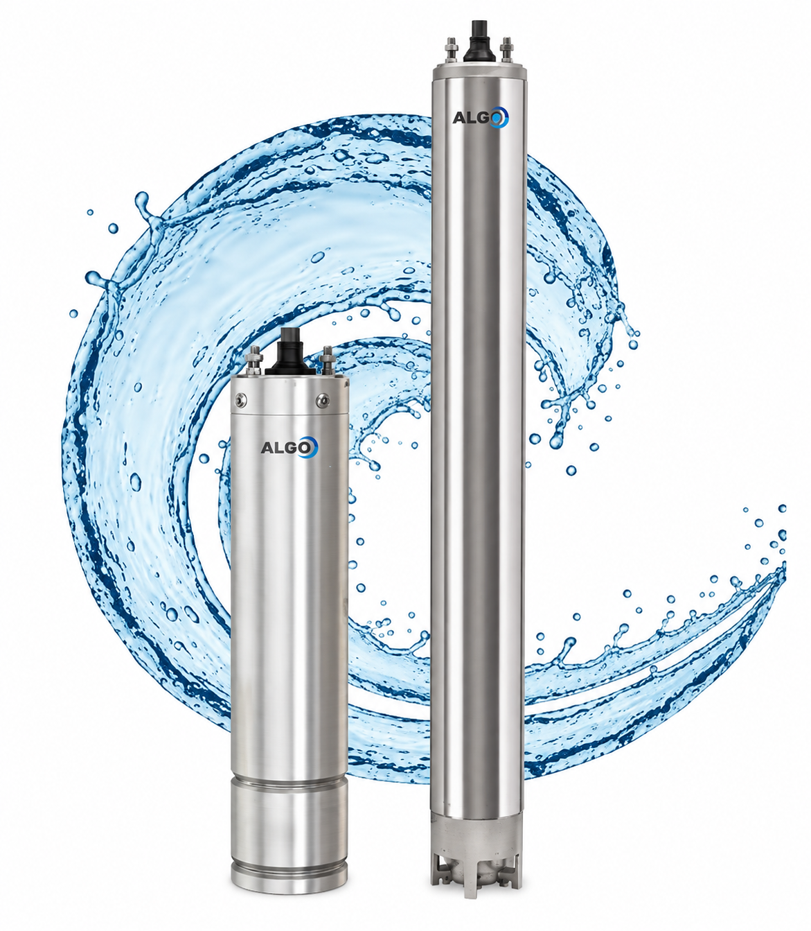 ALGO A4S-55T – AQUA Series 4" Water Filled Three-Phase Submersible Motor
