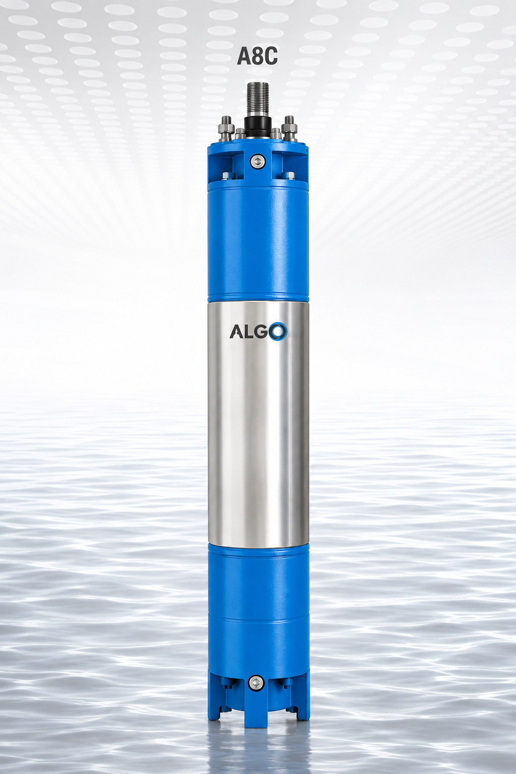 ALGO A8C-A10T – AQUA Series 8" Water Filled Three-Phase Submersible Motor – 380V