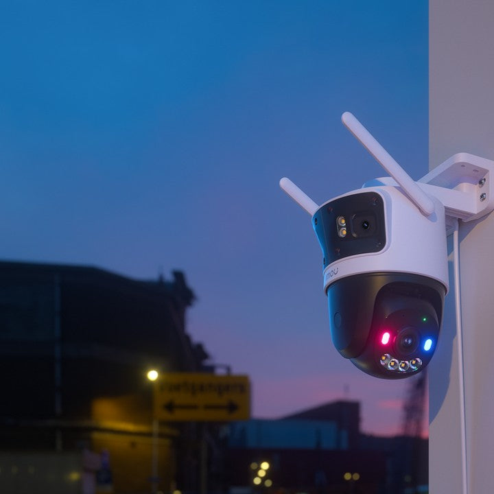 IMOU Cruiser Triple AI Tri-View Sentinel PT Wi-Fi Security Camera