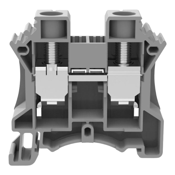 TERMINAL BLOCK D/R 76A 1000V GREY P=12mm DC16-01P-11-00A(H)