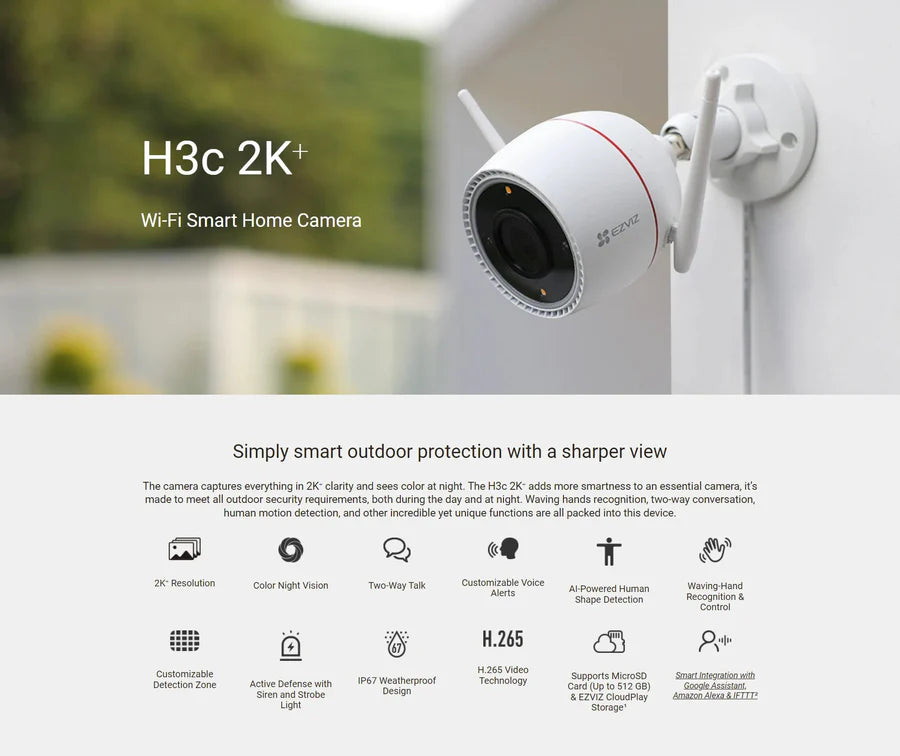 EZVIZ 8ch/4cam NVR Kit