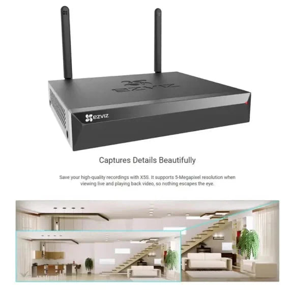 EZVIZ 8ch/4cam NVR Kit