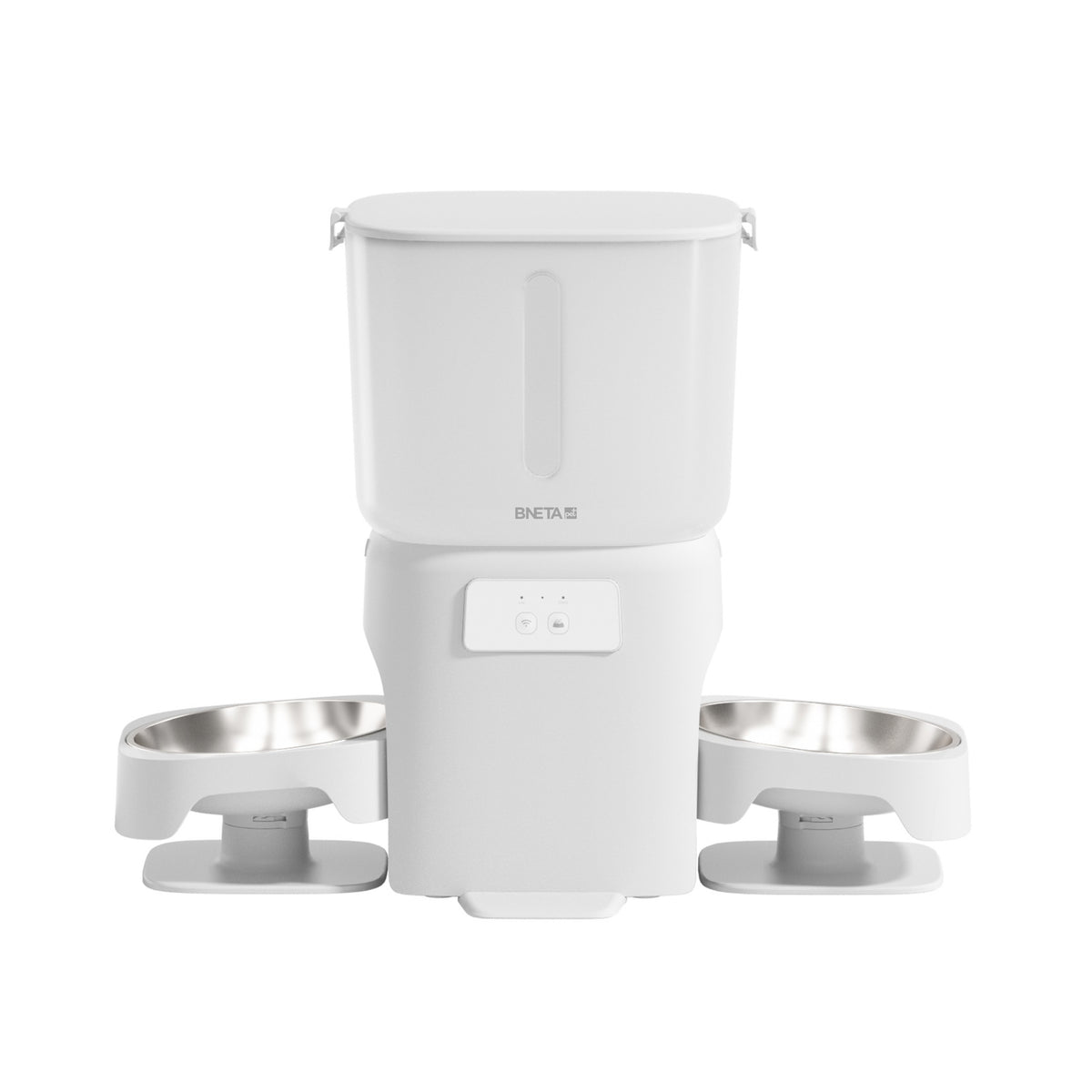 BNETA F24-DW Smart Wi-Fi Dual Automatic Pet Feeder – 6L