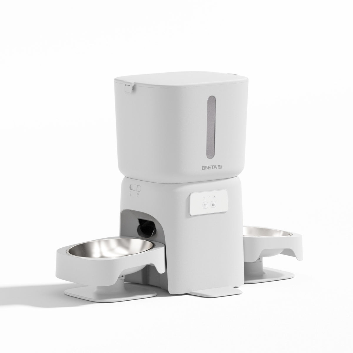 BNETA F24-DW Smart Wi-Fi Dual Automatic Pet Feeder – 6L