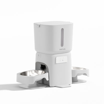 BNETA F24-DW Smart Wi-Fi Dual Automatic Pet Feeder – 6L