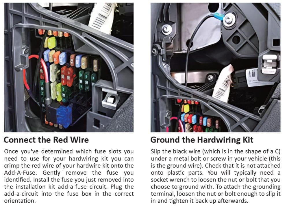 BNETA 24-Hour Hardwire Kit for F300 DashCam