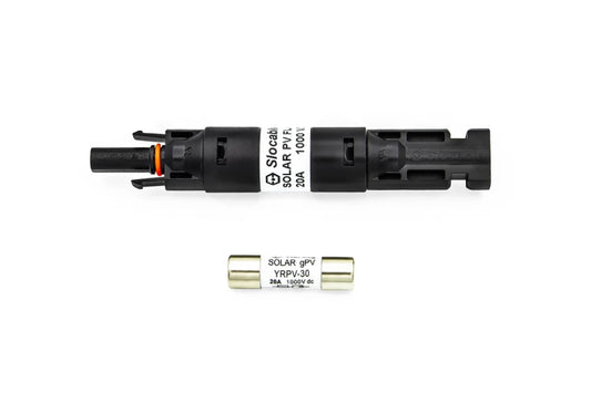 INLINE FUSEHOLDER MC4 with 20A Fuse