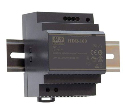 PSU D/R SLIM I=220VAC O=24VDC 4.2A HDR-100-24