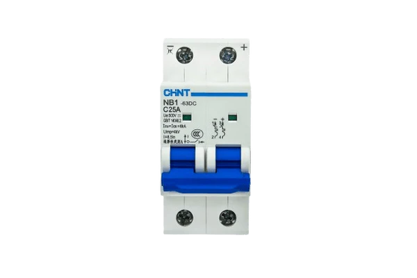 Chint 25A Double Pole DC Circuit Breaker