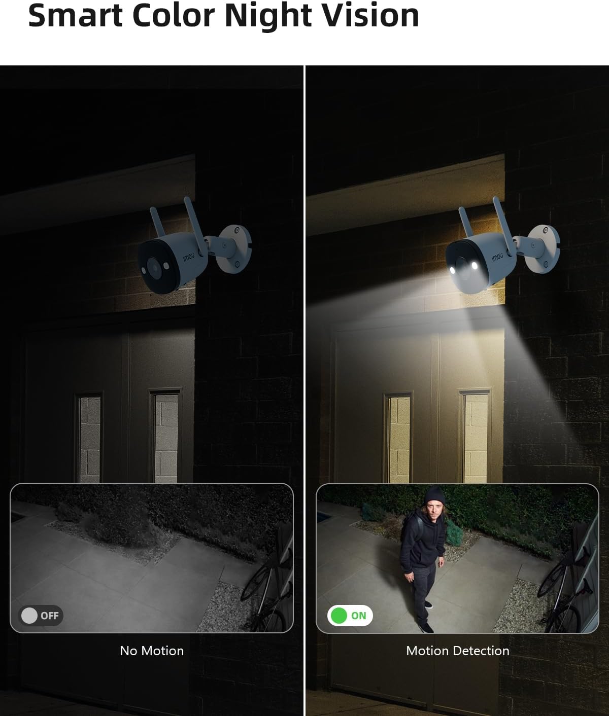 IMOU Bullet 2E 3K (5MP) Outdoor Smart Colour Night Wi-Fi Security Camera