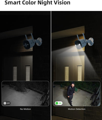 IMOU Bullet 2E 3K (5MP) Outdoor Smart Colour Night Wi-Fi Security Camera