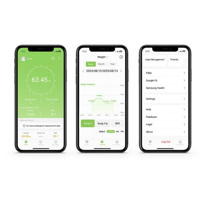 BNETA CS20A Smart Body Scale with Colour LED Display – Bluetooth Body Composition Analyzer