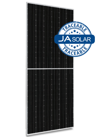 JA Solar 600W N-Type TOPCon Bifacial Solar Panel – QC4